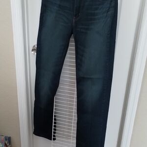 Levi's Dark Blue Straight Leg Women's Jeans